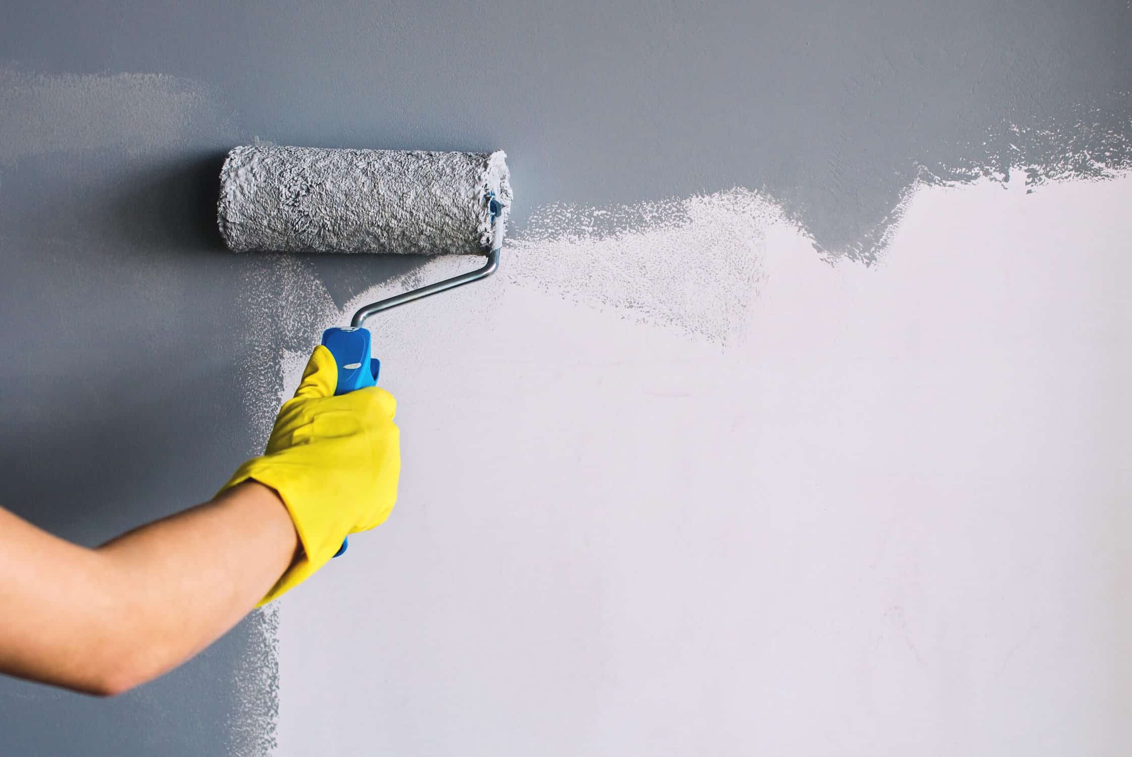 Interior paint textures