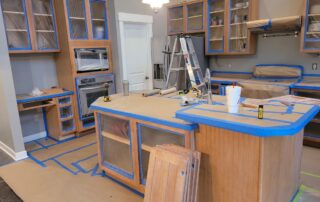painting cabinets
